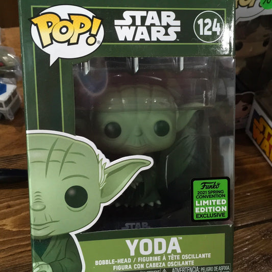 Star Wars Yoda 124 ECCC Funko Pop! Vinyl Figure