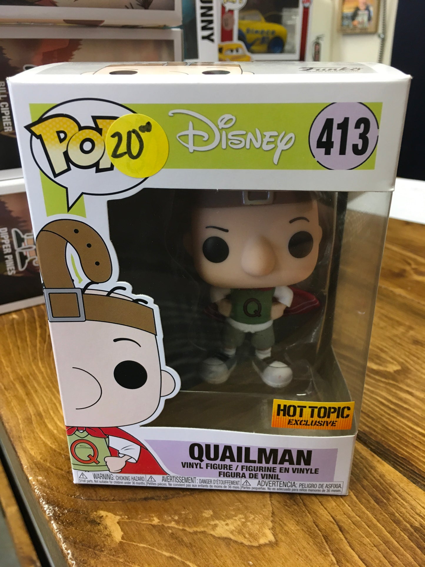 Doug Quailman Disney exclusive Funko Pop! Vinyl figure 2020