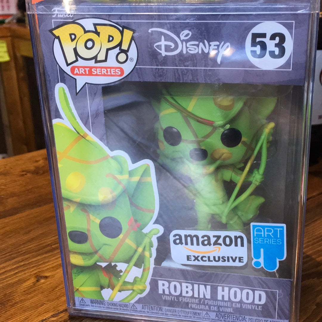 Robin Hood (Art Series) w/case exclusive Funko Pop! Vinyl figure Disney