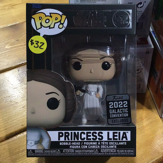 Star Wars Princess Leia 512 - 2022 Galactic Convention Funko Pop! Vinyl figure