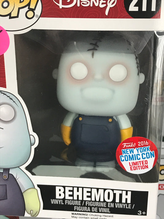 NBC Behemoth 211 fits exclusive Funko Pop! Vinyl figure disney