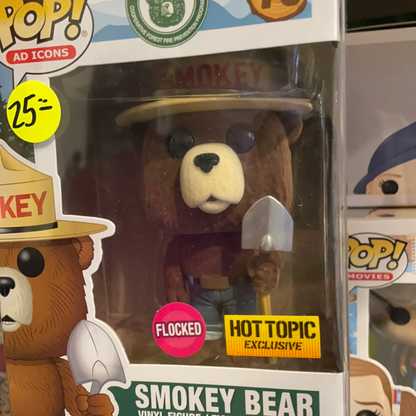 Ad Icons - Smokey Bear (Flocked) #75 - Exclusive Funko Pop! Vinyl Figure