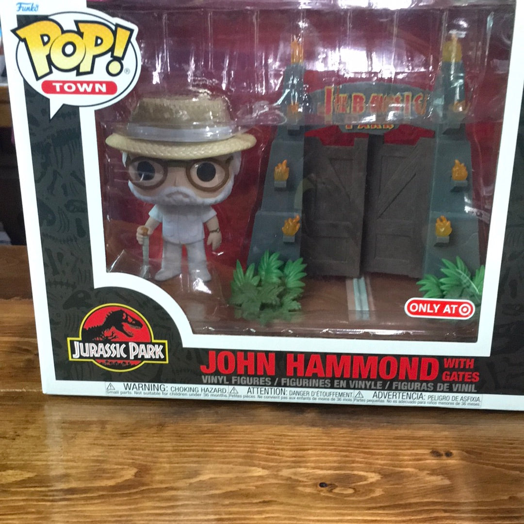 Jurassic Park John Hammond with Gates 30 Exclusive Funko Pop! Vinyl figure movies