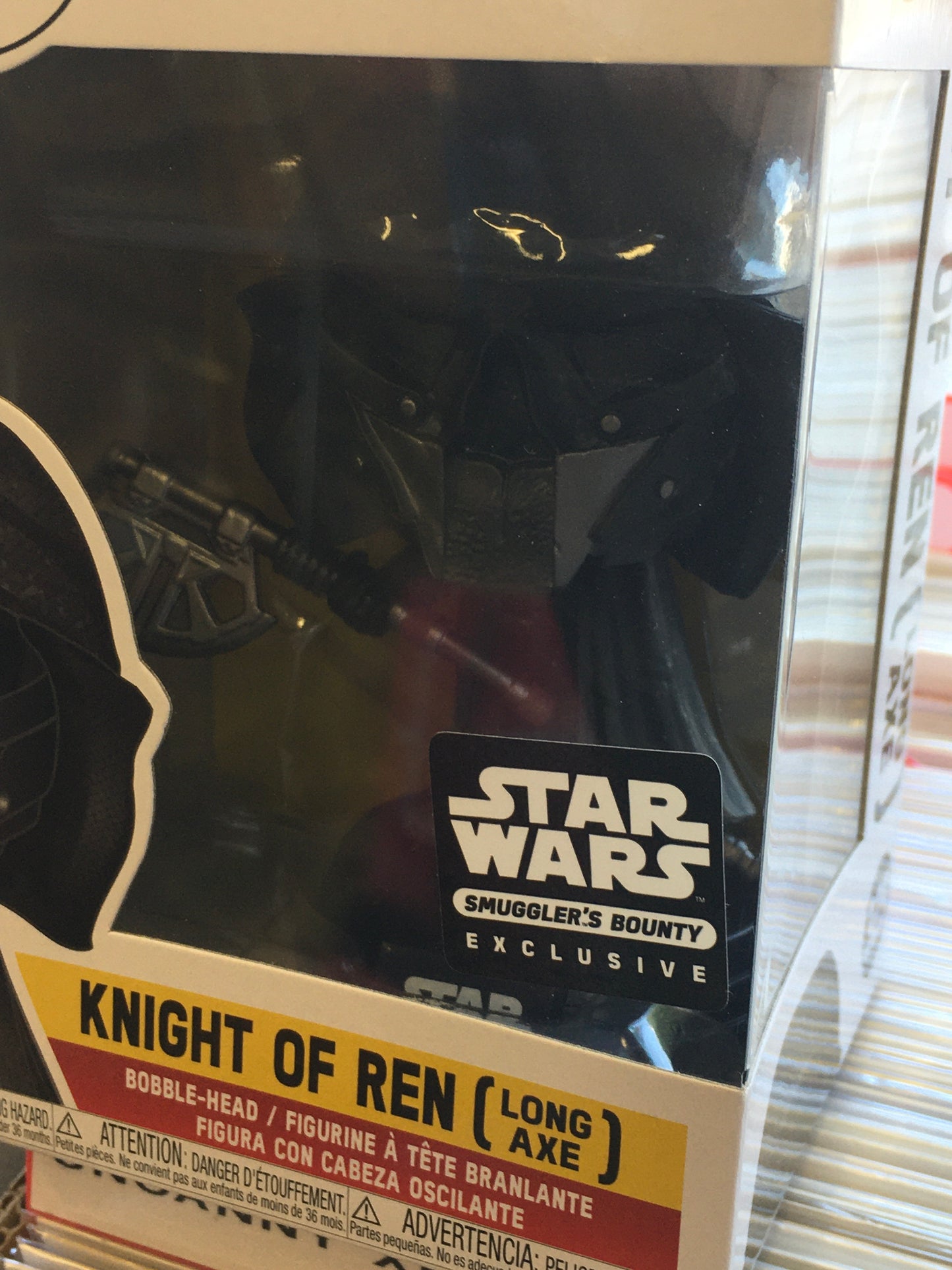 Star Wars Knight of Ren Long Axe Smuggler's Bounty Exclusive Funko Pop! Vinyl figure store 2020