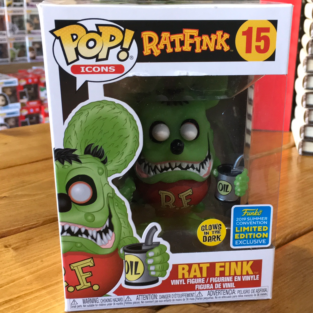 Rat Fink exclusive Funko Pop! vinyl figure icon