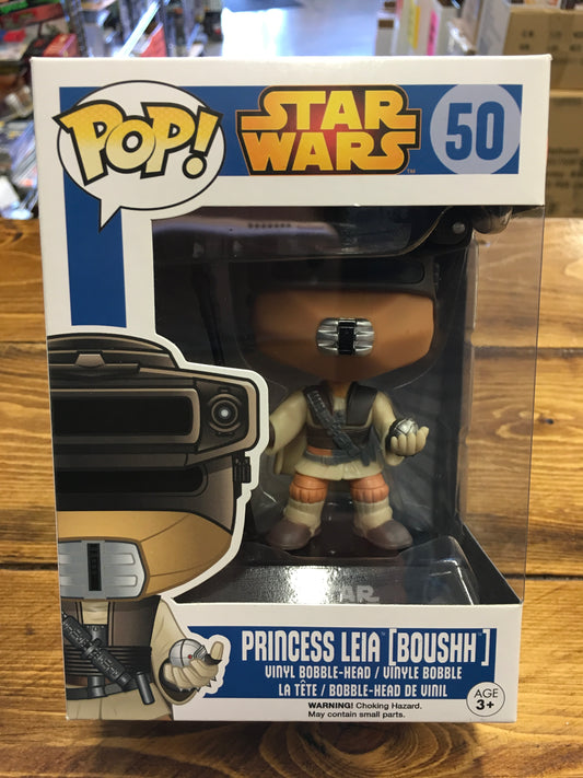 Star Wars Princess Leia [Boushh] #50 Funko Pop! Vinyl Bobble-Head