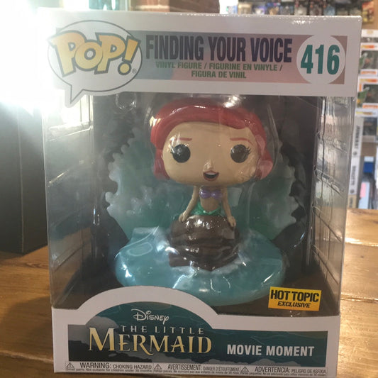 The Little Mermaid Finding Your Voice #416 6 inch Funko Pop! Vinyl figure Disney movie moment