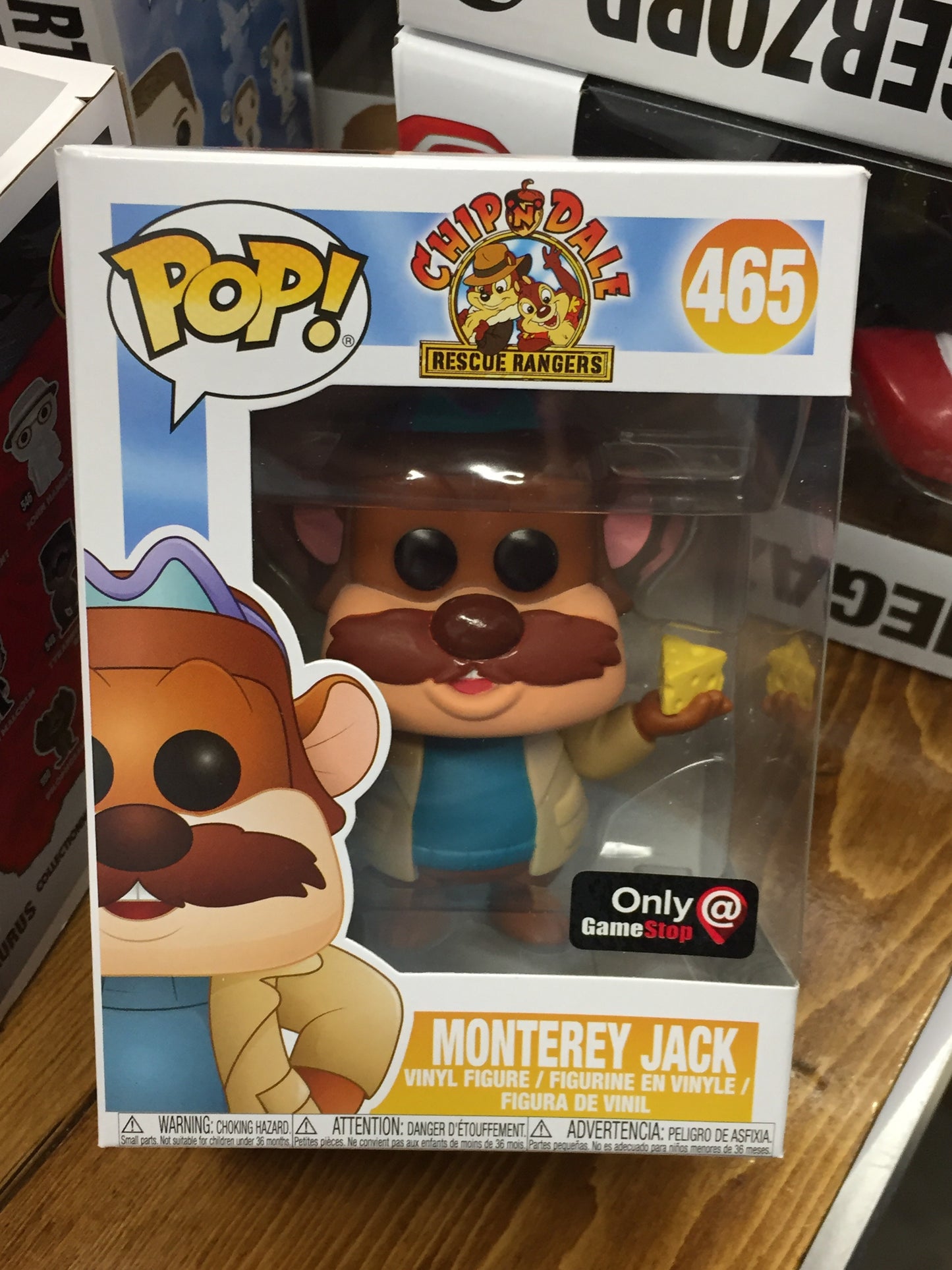 Rescue Rangers Monterey Jack Exclusive Disney Funko Pop! VINYL Figure 2020