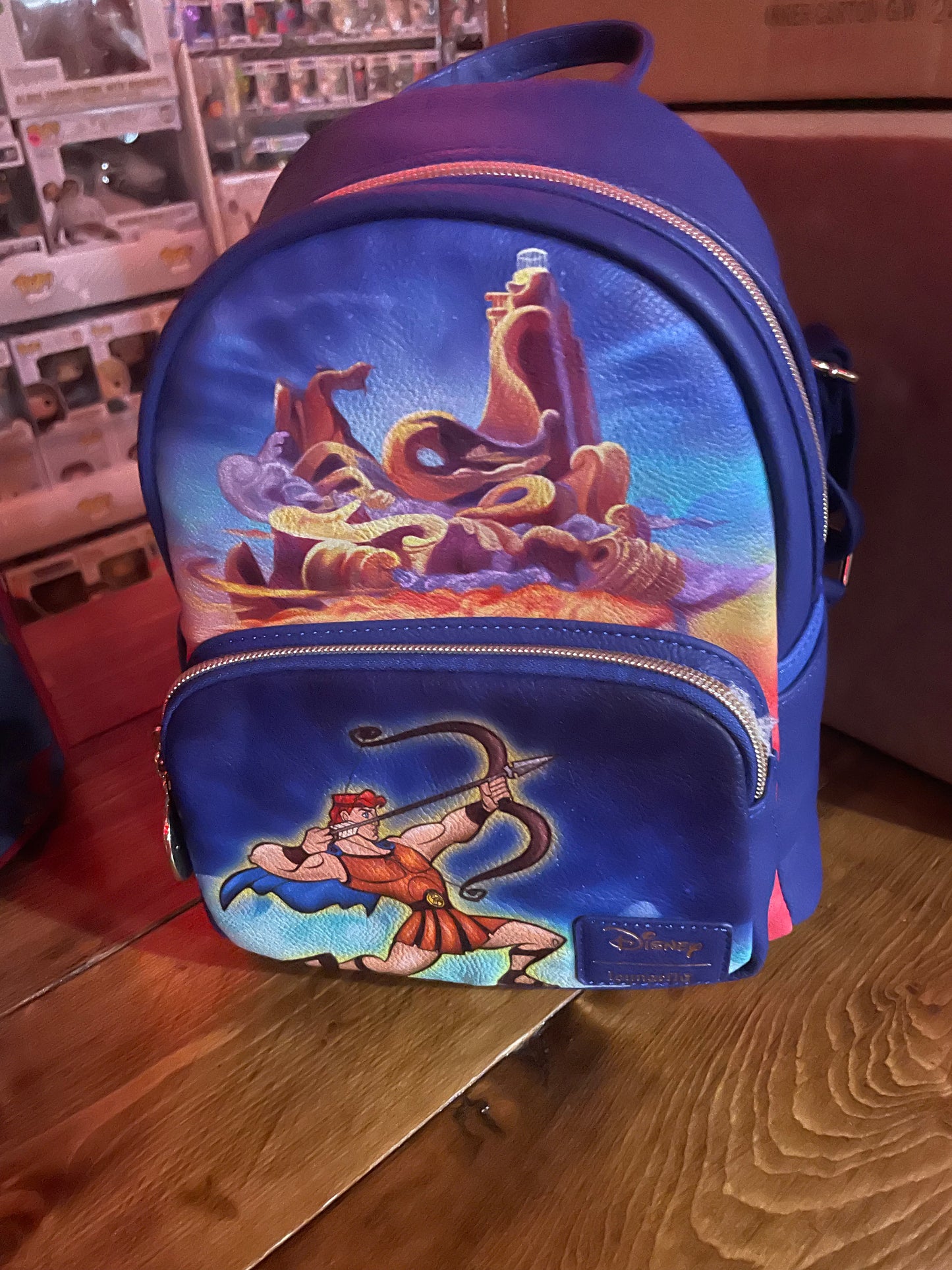 Disney Hercules Exclusive Mini Backpack by Loungefly