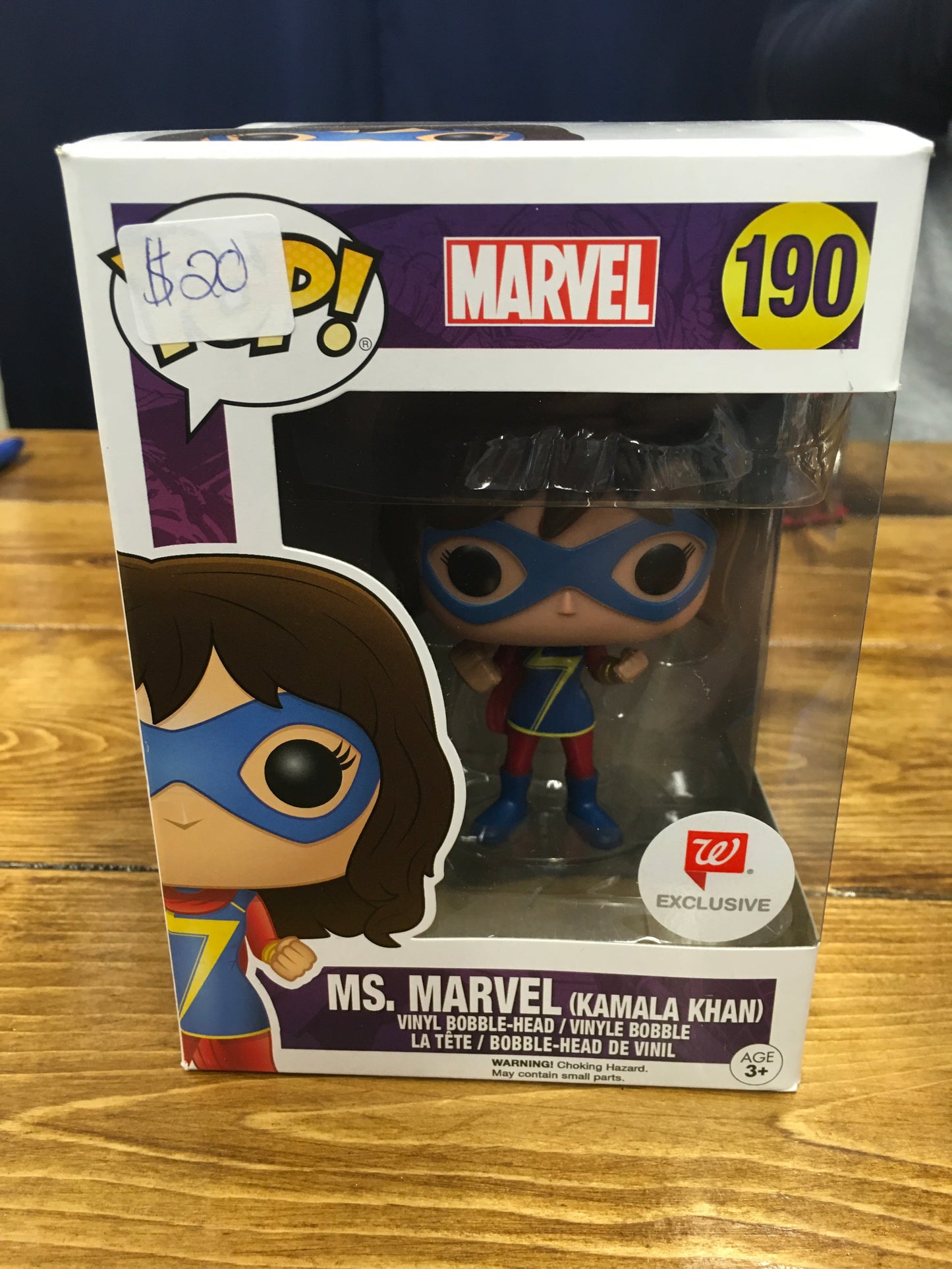Ms. Marvel Kamala Khan Funko Pop! Vinyl figure 2020