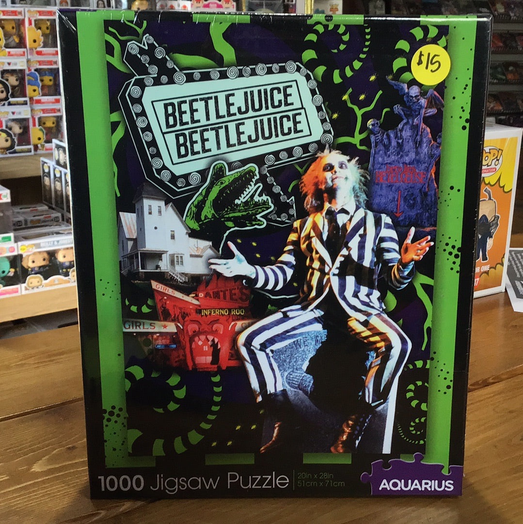 Beetlejuice 1000 Piece Jigsaw Puzzle