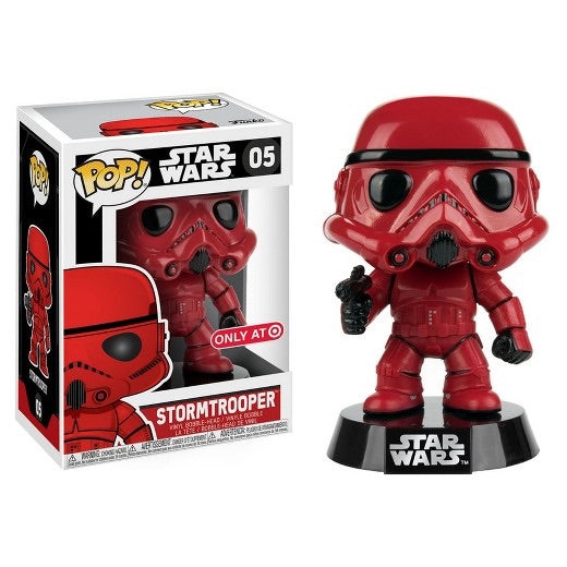 Star Wars Red stormtrooper Exclusive Funko Pop! Vinyl figure