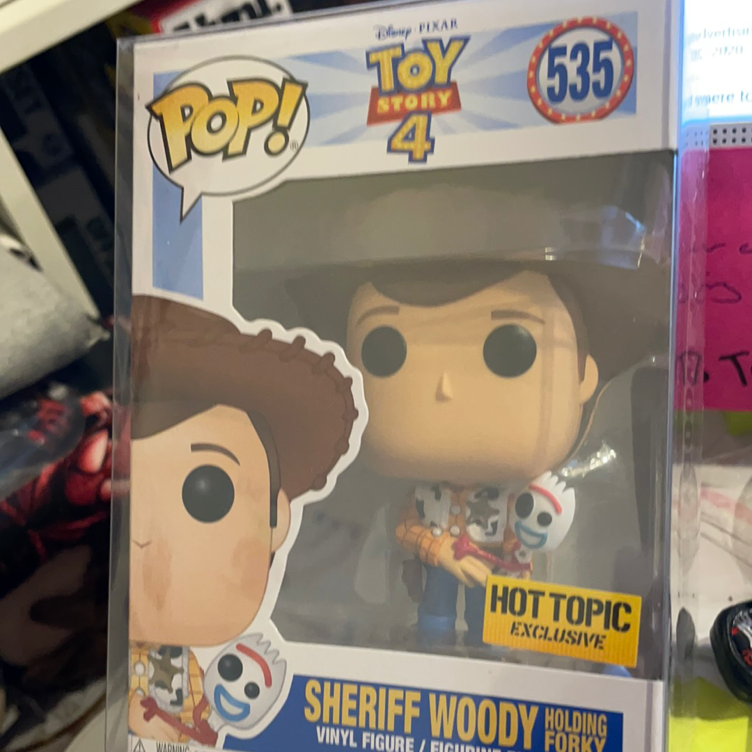 Toy Story 4 Sheriff Woody 535 Funko Pop! Vinyl figure new Disney