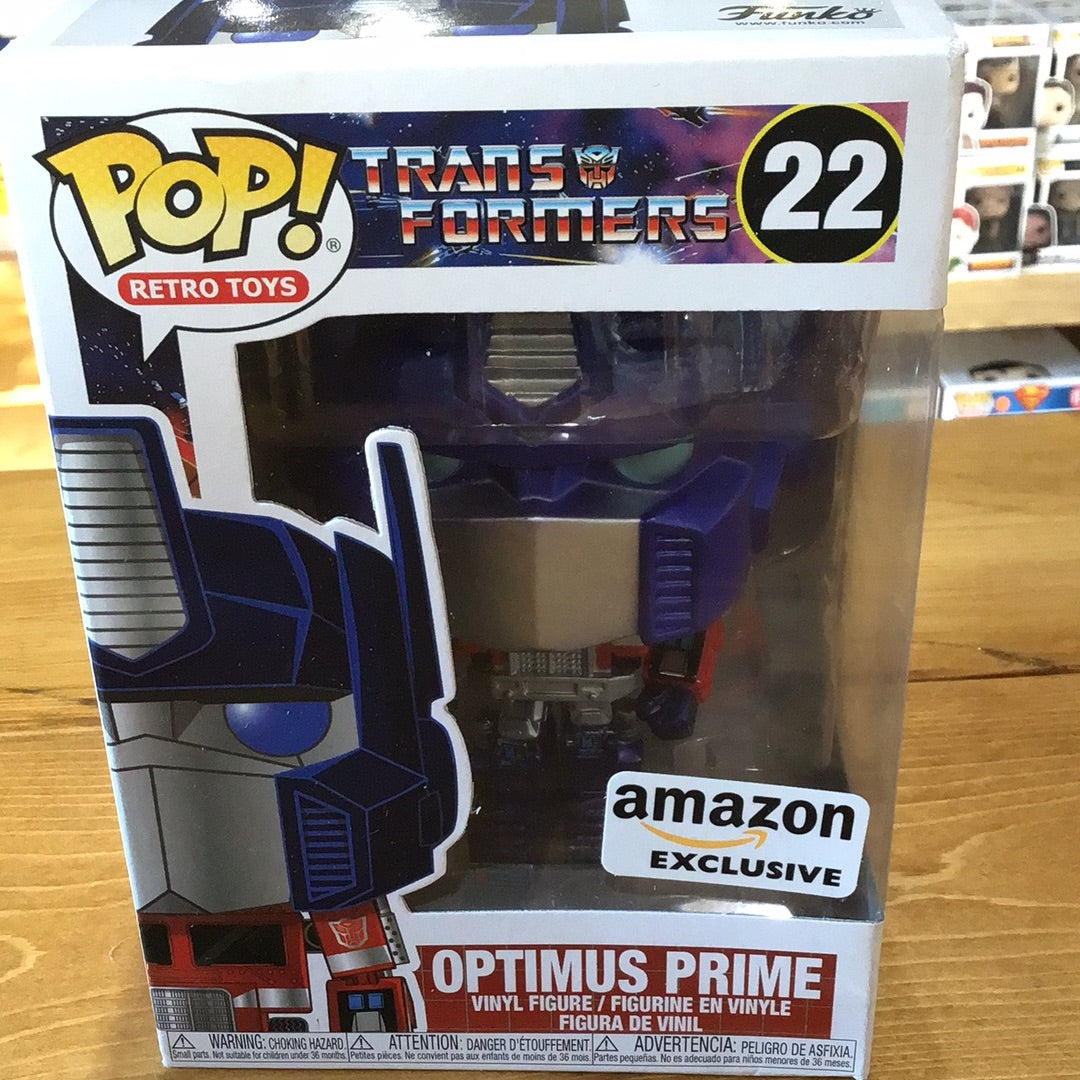 Transformers - Optimus Prime (metallic) #22 - Exclusive Funko Pop! Vinyl Figure (cartoon)