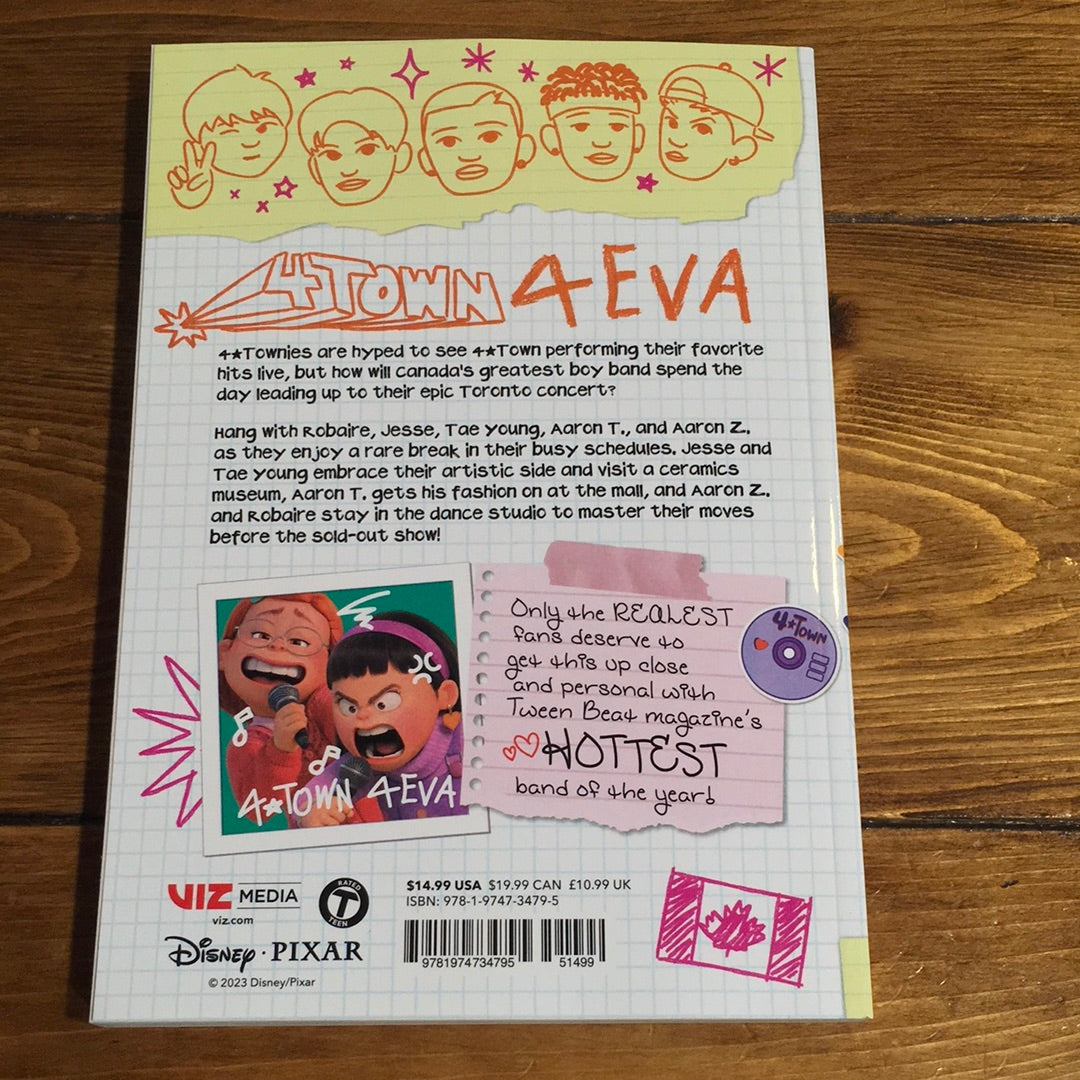 Disney Turning Red - 4 Town 4 Real Graphic Novel