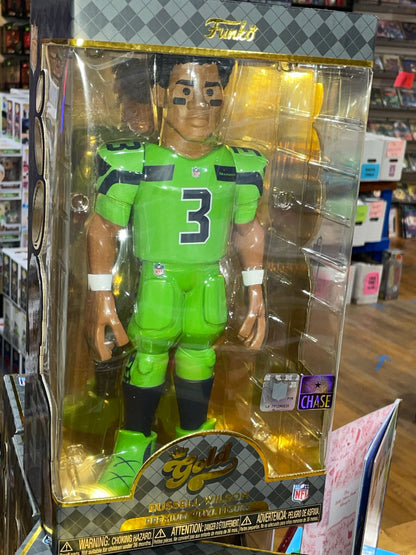 Funko Gold 12" NFL Seahawks Russell Wilson Vinyl Figure