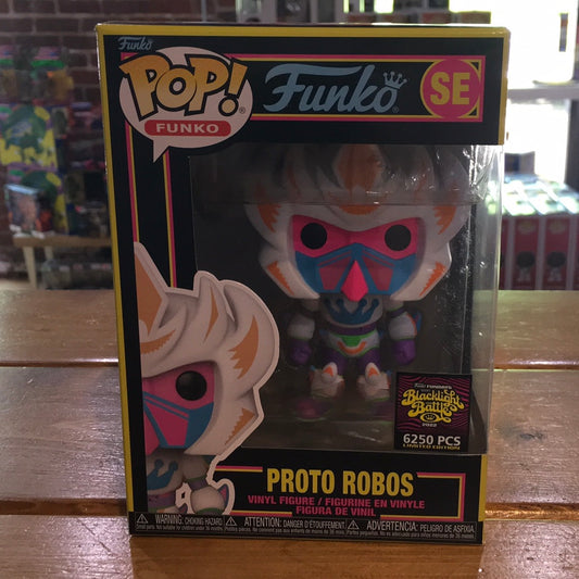 Funko - Proto Robos Blacklight Limited 2022 Pop! Vinyl Figure