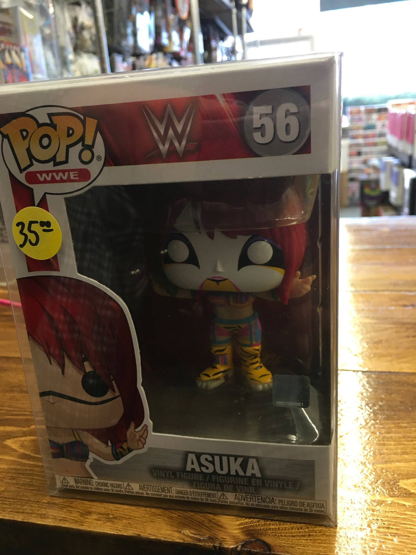 WWE Asuka exclusive 56 Funko Pop! Vinyl figure sports
