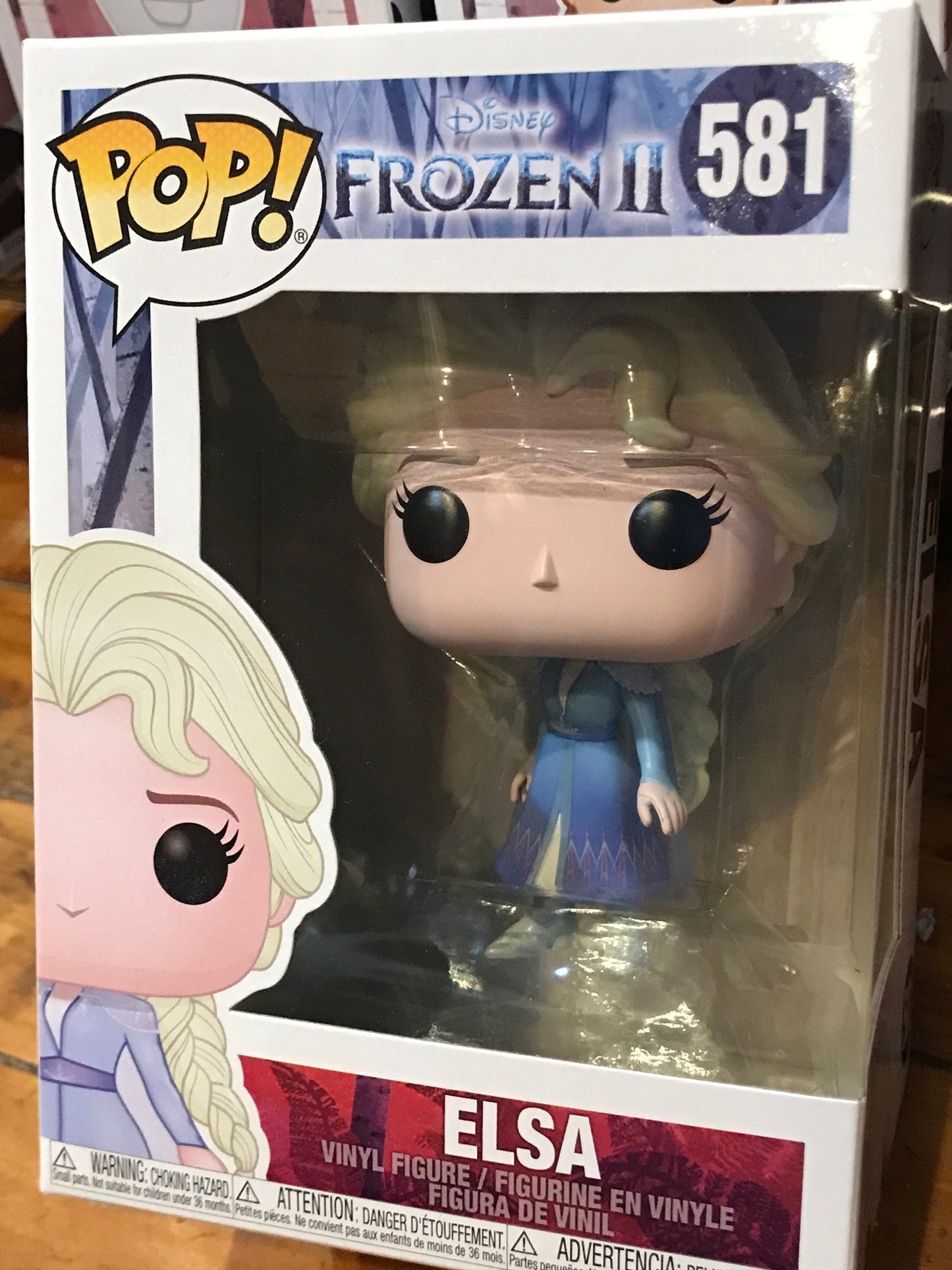 Frozen 2 Elsa 581 Funko Pop! Vinyl figure new Disney