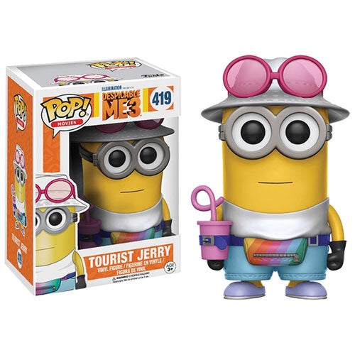Minions Tourist Jerry Funko Pop! Vinyl figure cartoon