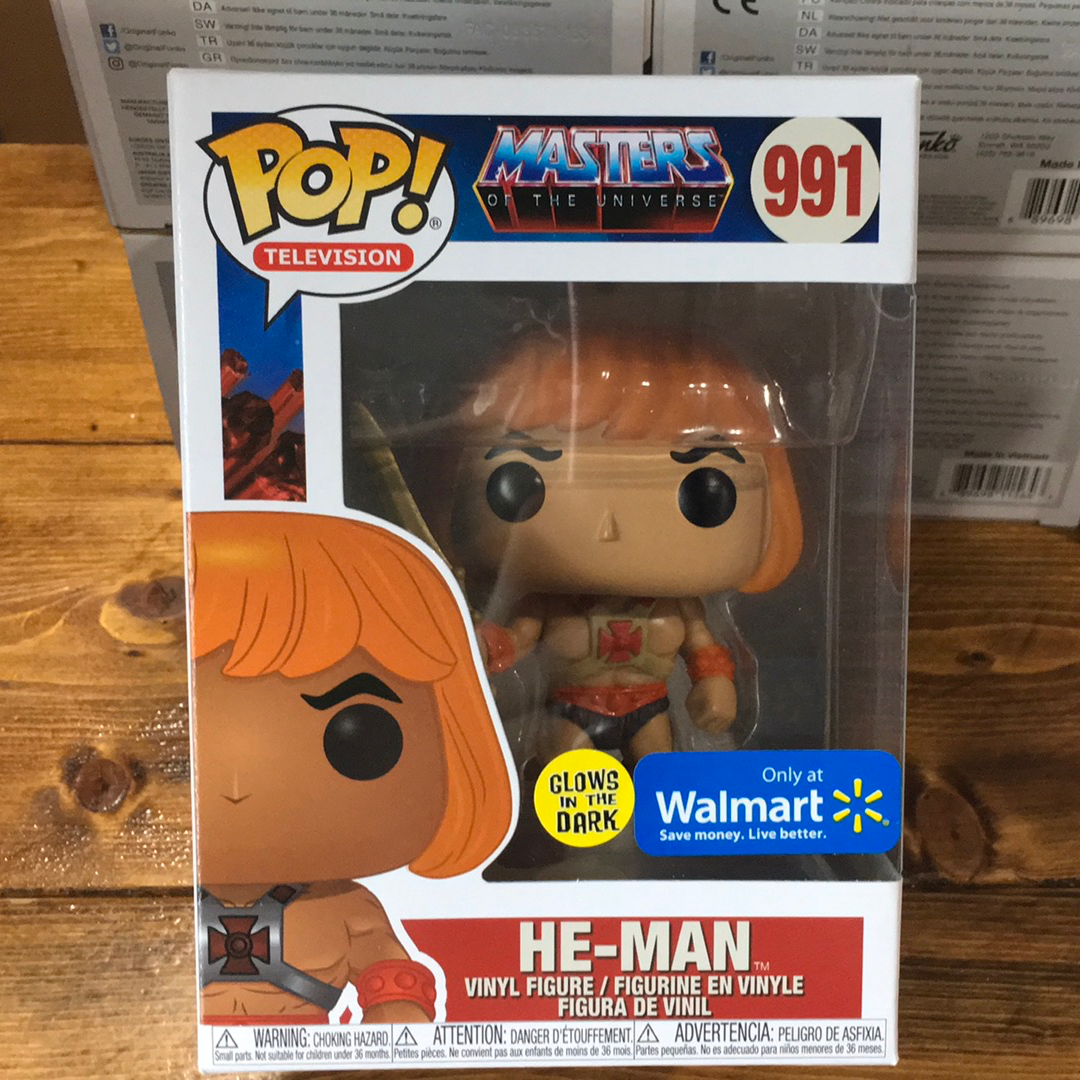 Masters of the universe He-man exclusive 991 Funko Pop! vinyl figure