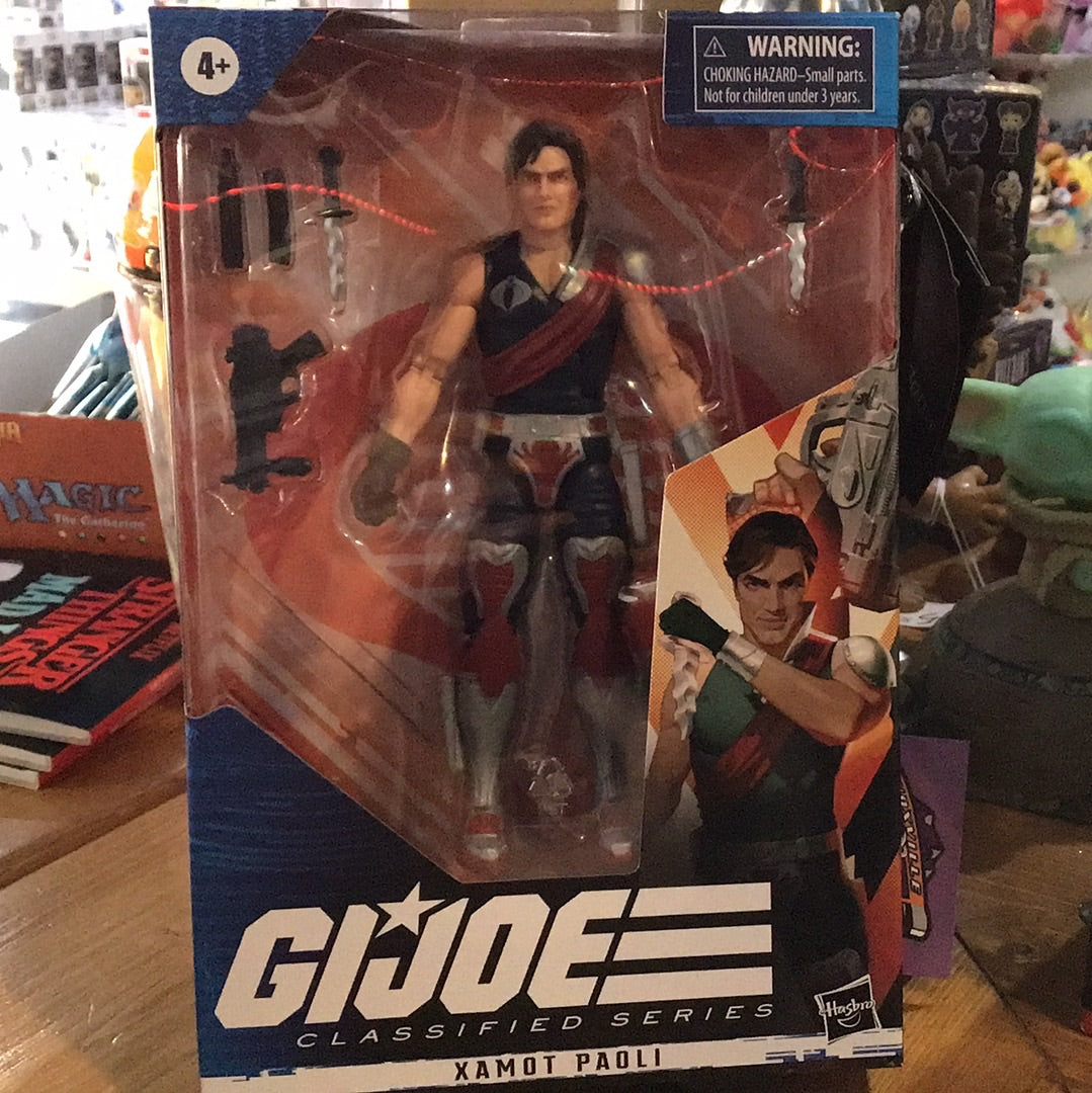 G.I. Joe Classified Series- Xamot Paola Hasbro Action Figure