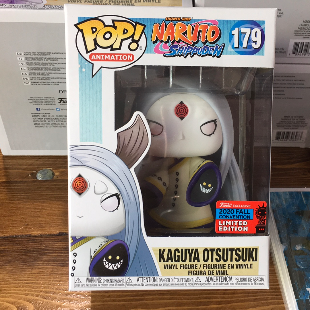 Naruto Kaguya Otsutsuki Shippuden exclusive Funko Pop! Vinyl figure Anime