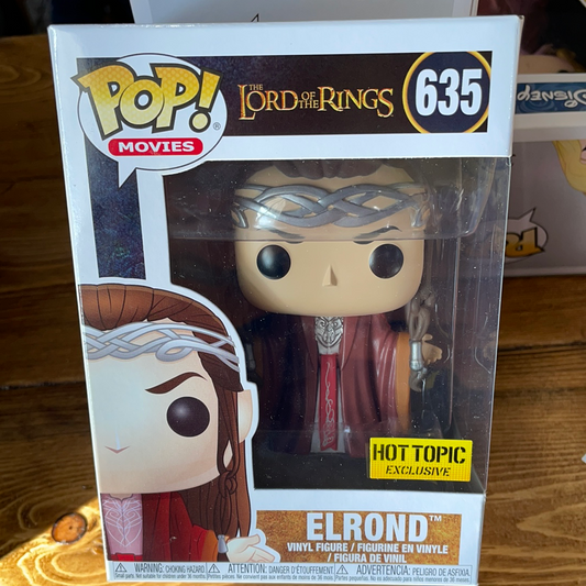 Lord of the Rings Elrond exclusive Funko Pop! Vinyl figure movie