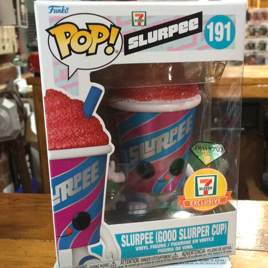 7 Eleven - Slurpee (Good Slurper Cup) #191 - Exclusive Glitter Funko Pop! Vinyl Figure (ad icons)