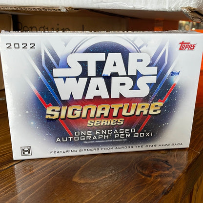 Star Wars Signature series hobby box Topps sealed new