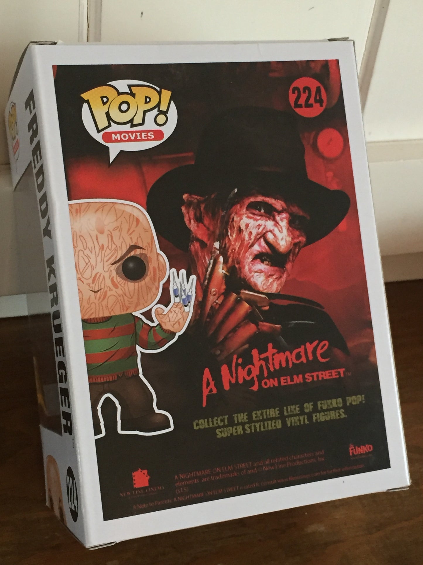 Freddy Krueger Exclusive syringe fingers Funko Pop! VINYL Figure