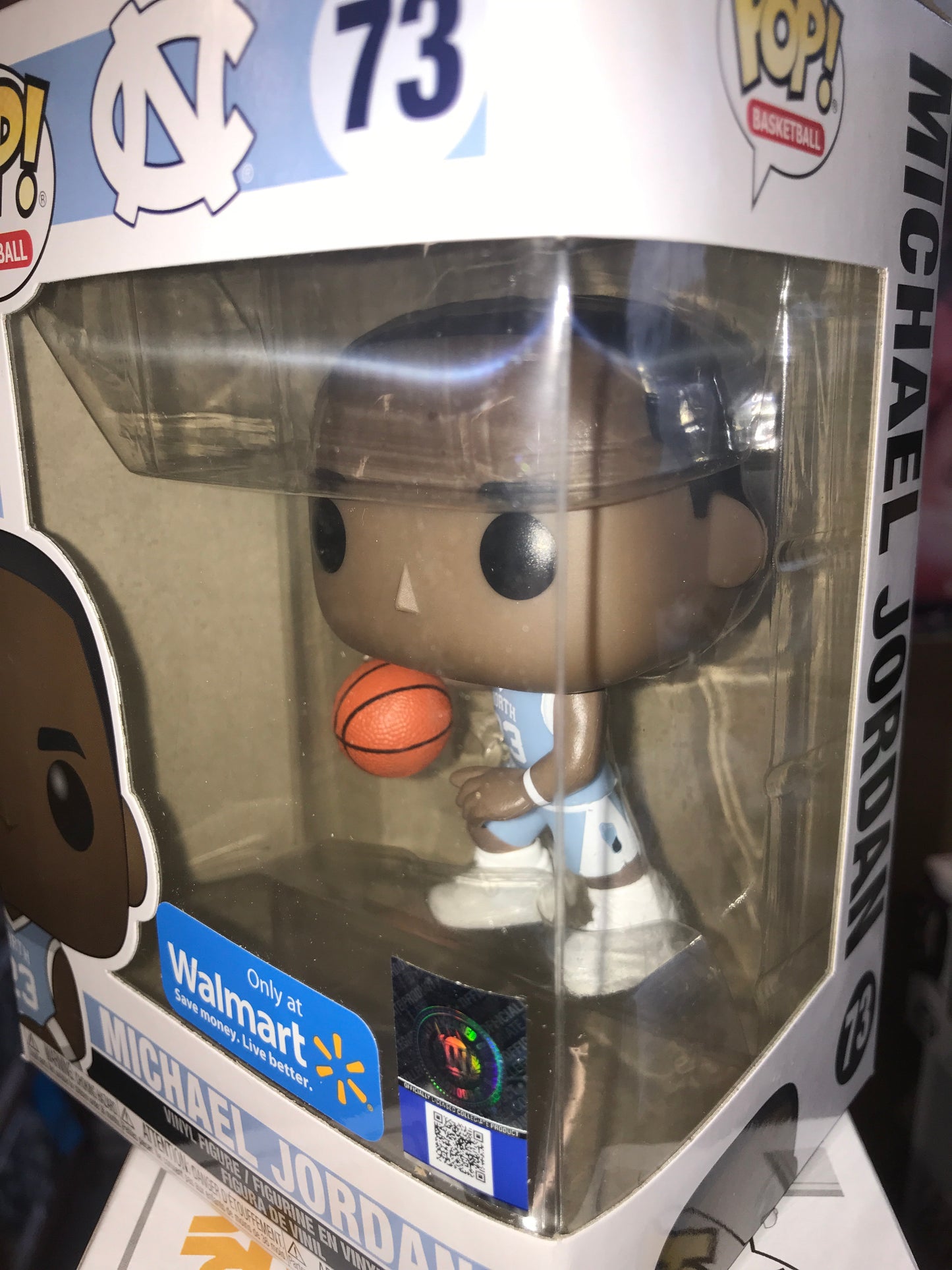 NBA Michael Jordan UNC Walmart exclusive Funko Pop! Vinyl figure