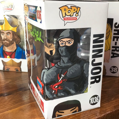 Filmation Artist Robert Lamb Signed and Illustrated Funko Pop! Vinyl Figures (Cartoon)