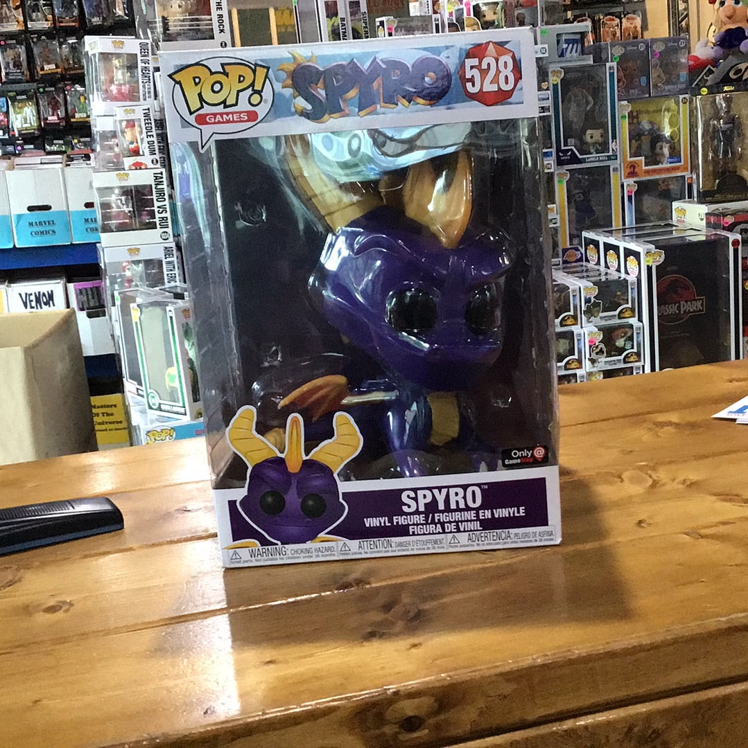 Spyro 528 Exclusive 10” Funko Pop! (As is)Vinyl figure Games