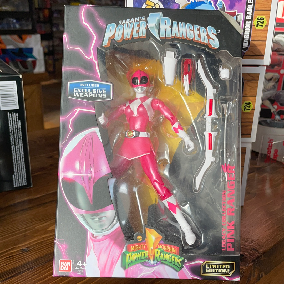 MMPR Power Rangers Pink Ranger Legacy Action Figure