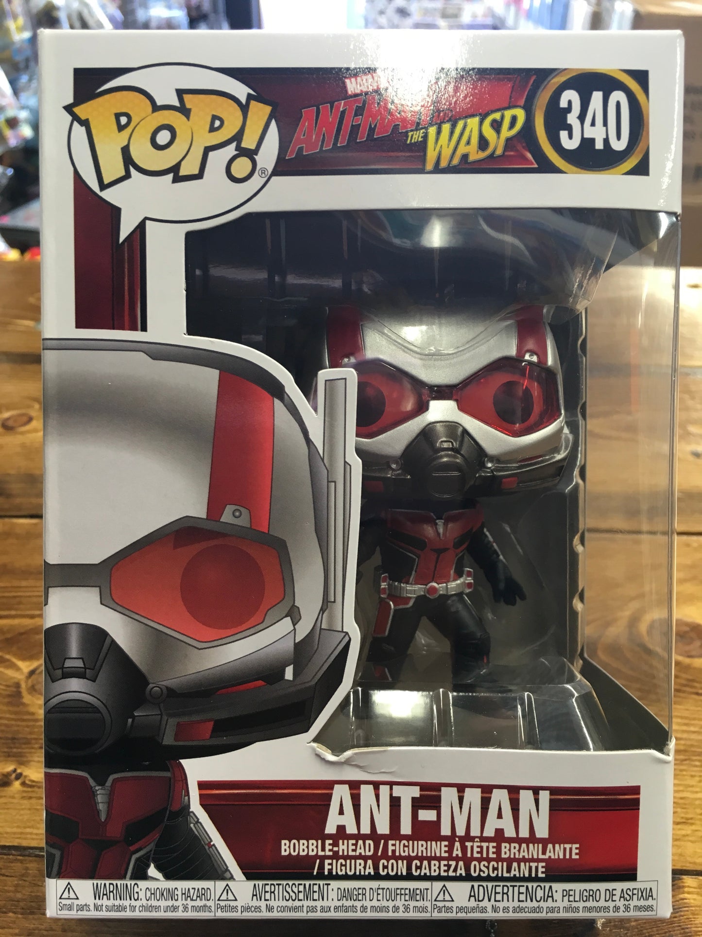 Ant-Man and the Wasp Ant-Man #340 Funko Pop! Vinyl Marvel