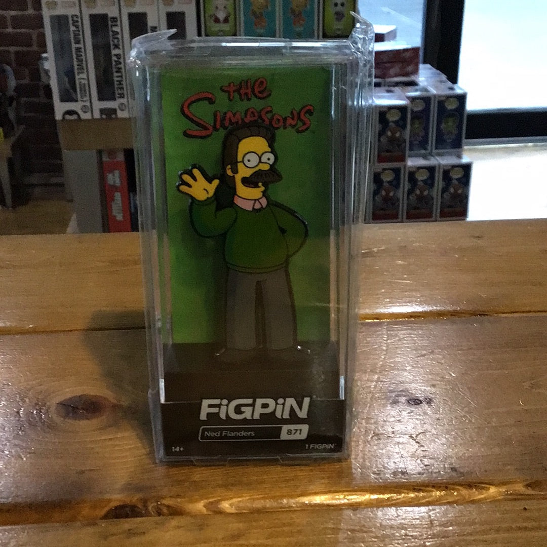 Figpin The Simpsons - Ned Flanders #871 pin action figure