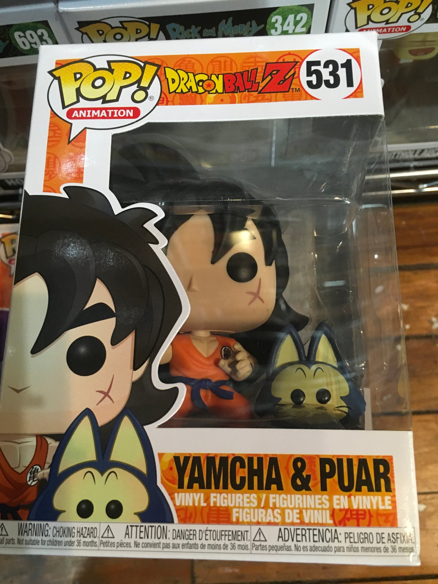 Dragonball Z Yamcha & Puar Funko Pop! Vinyl figure anime