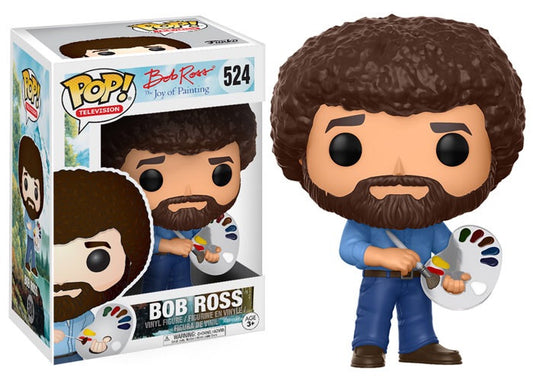 Bob Ross traditional pose Funko Pop! Vinyl figure Icons