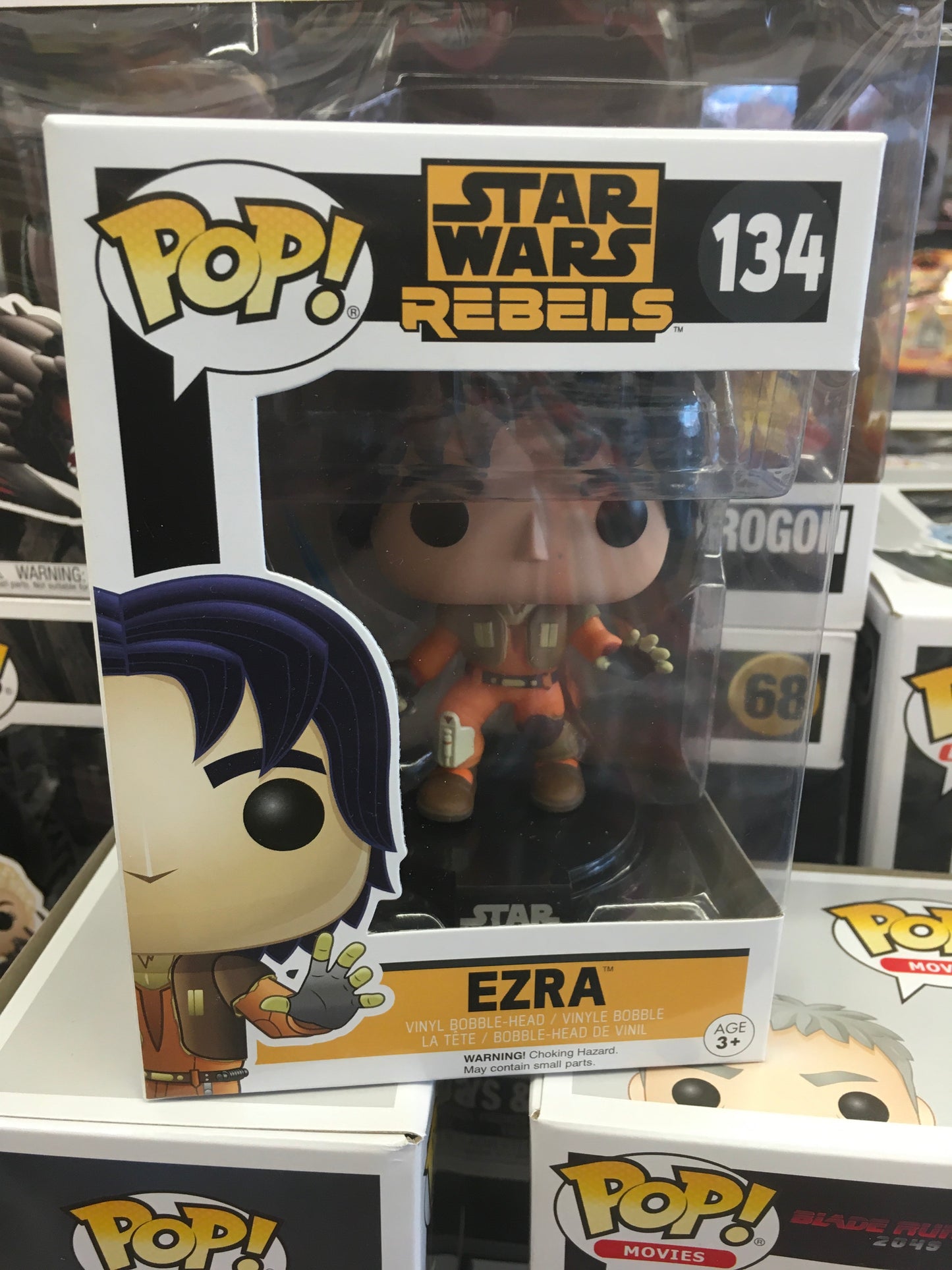 Star Wars Ezra Rebels 134 Funko Pop! Vinyl figure