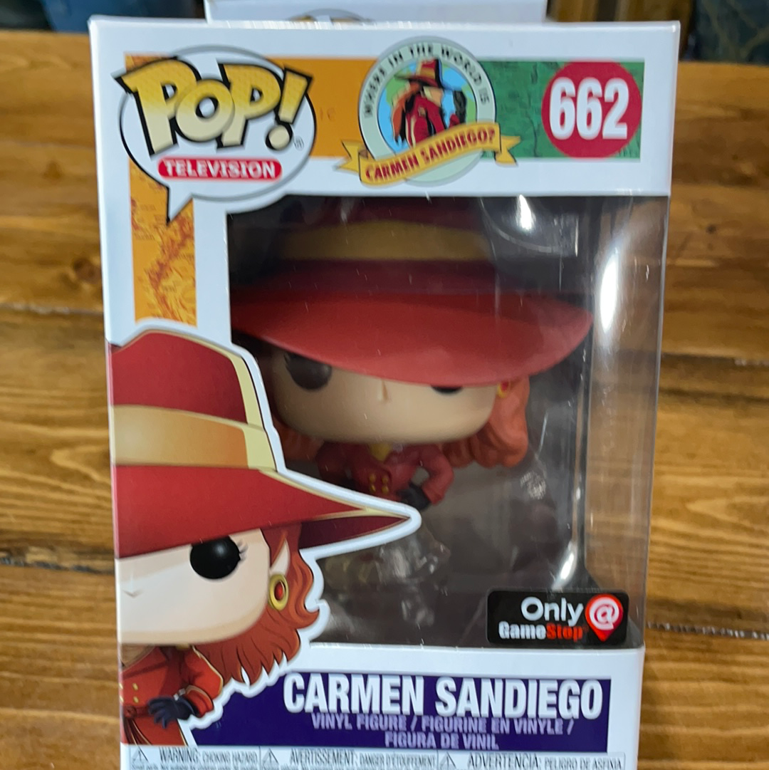 Carmen Sandiego exclusive Funko Pop! Vinyl Figure