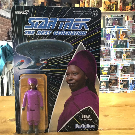 Super7 STAR TREK THE NEXT GENERATION REACTION FIGURE - Guinan