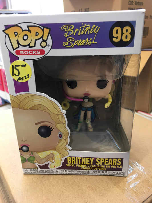 Britney Spears Funko Pop! Vinyl figure rocks