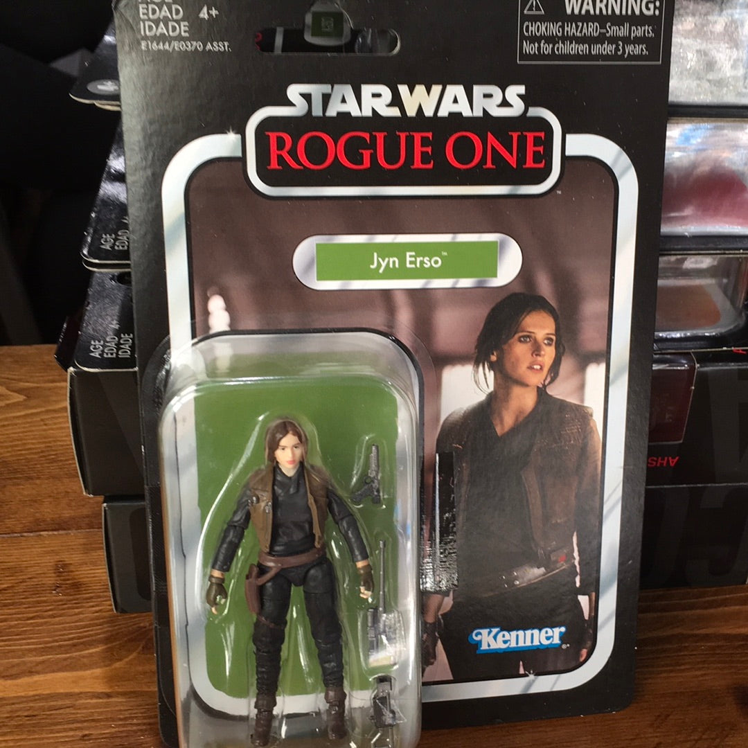 Star Wars Vintage Collection Jyn Erso Rogue One  Hasbro Action Figure