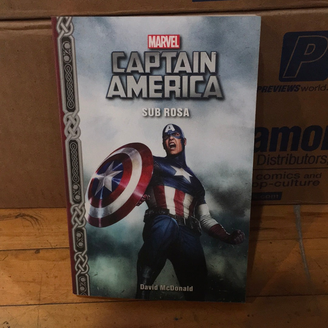 Captain America: “Sub Rosa” Young Adult Novel