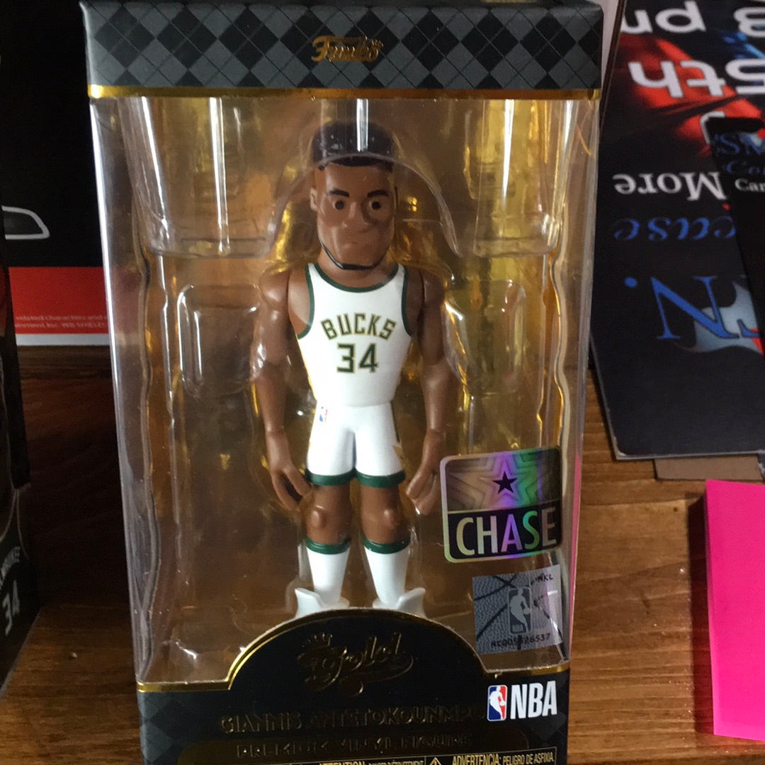 Funko Gold 5" NBA Milwaukee Bucks - Giannis Antetokounmpo Vinyl Figure