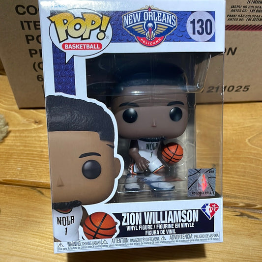 NBA Pelicans - Zion Williamson #130 - Funko Pop Basketball (Sports)