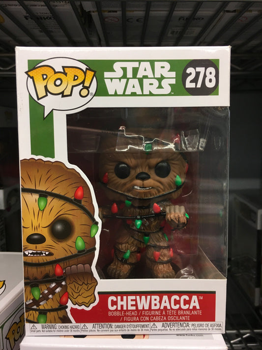 Star Wars Chewbacca Holiday Funko Pop vinyl Figure