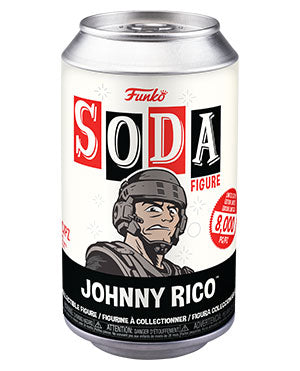 Starship Troopers Johnny Rico Vinyl Soda sealed Mystery Funko figure LIMIT 2