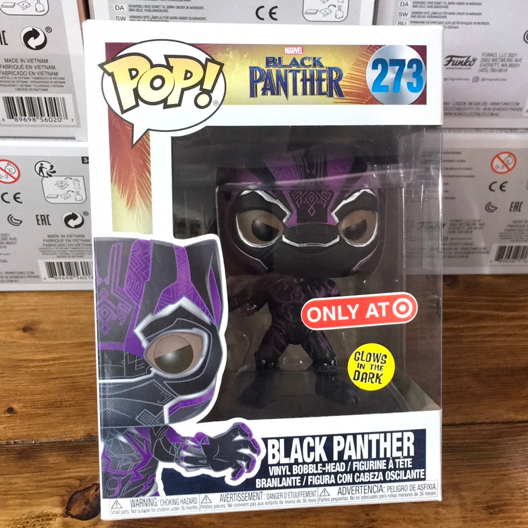Black Panther purple exclusive Funko Pop! vinyl Figure marvel